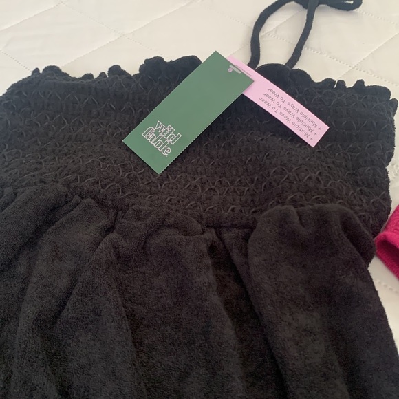 Summer lounge dress, black, brand: wild fable, size XS - Picture 5 of 7